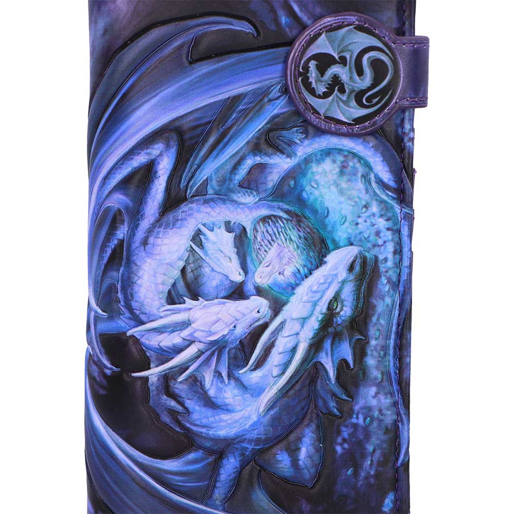 Welcome Hatchling Embossed Purse by Anne Stokes 18.5cm 5