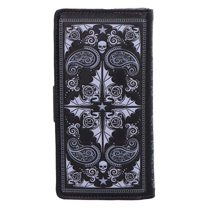 Skull Embrace Embossed Purse by Anne Stokes 18.5cm 3
