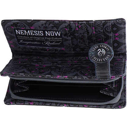 Unzipped Dragon Embossed Purse by Anne Stokes 18.5cm 5