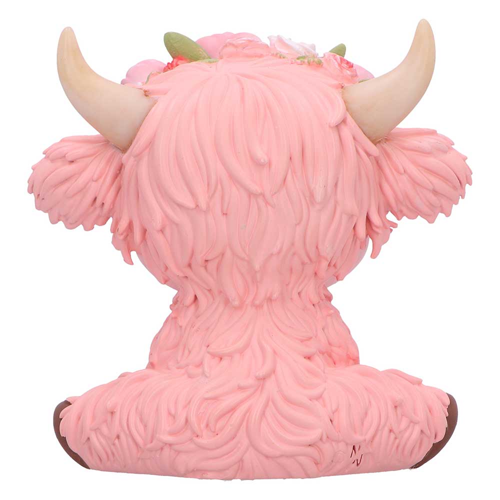 Moo Crew Primrose Pink Flower Cow 10.8cm 3