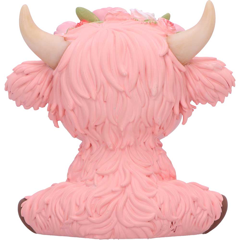 Moo Crew Primrose Pink Flower Cow 10.8cm 6