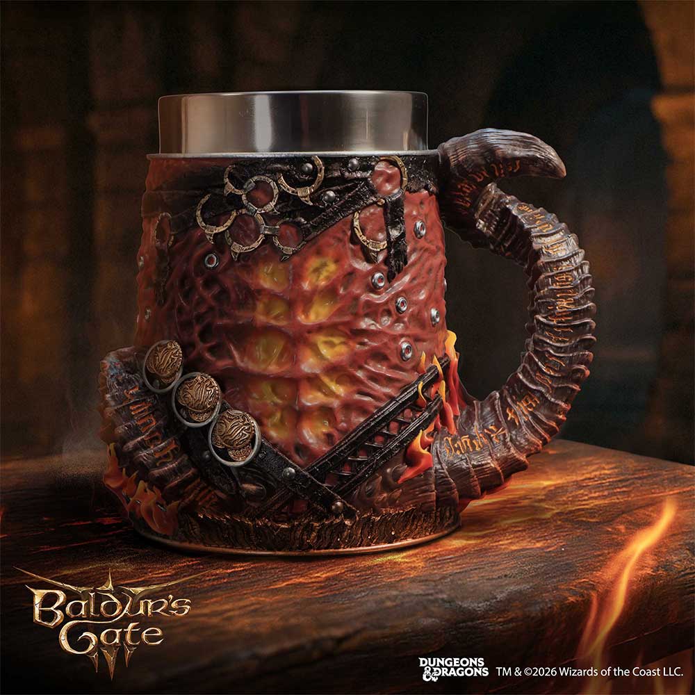 Baldurs Gate 3 Karlach Tankard 16.5cm Drinking Mug 7
