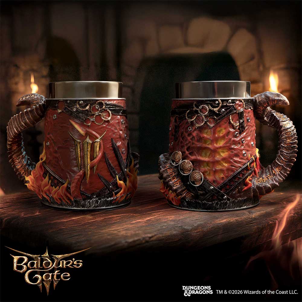 Baldurs Gate 3 Karlach Tankard 16.5cm Drinking Mug 8