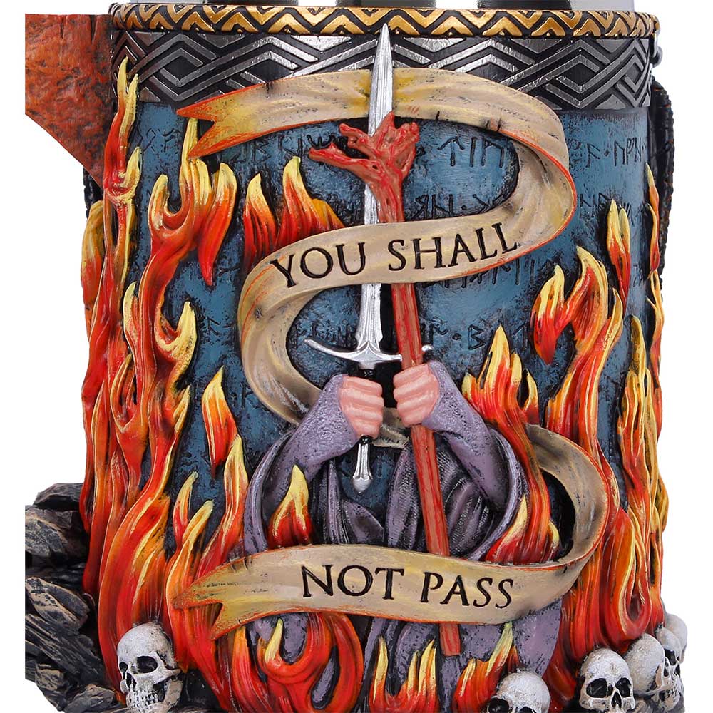 Lord of the Rings Balrog Tankard 18cm Drinking Mug 6
