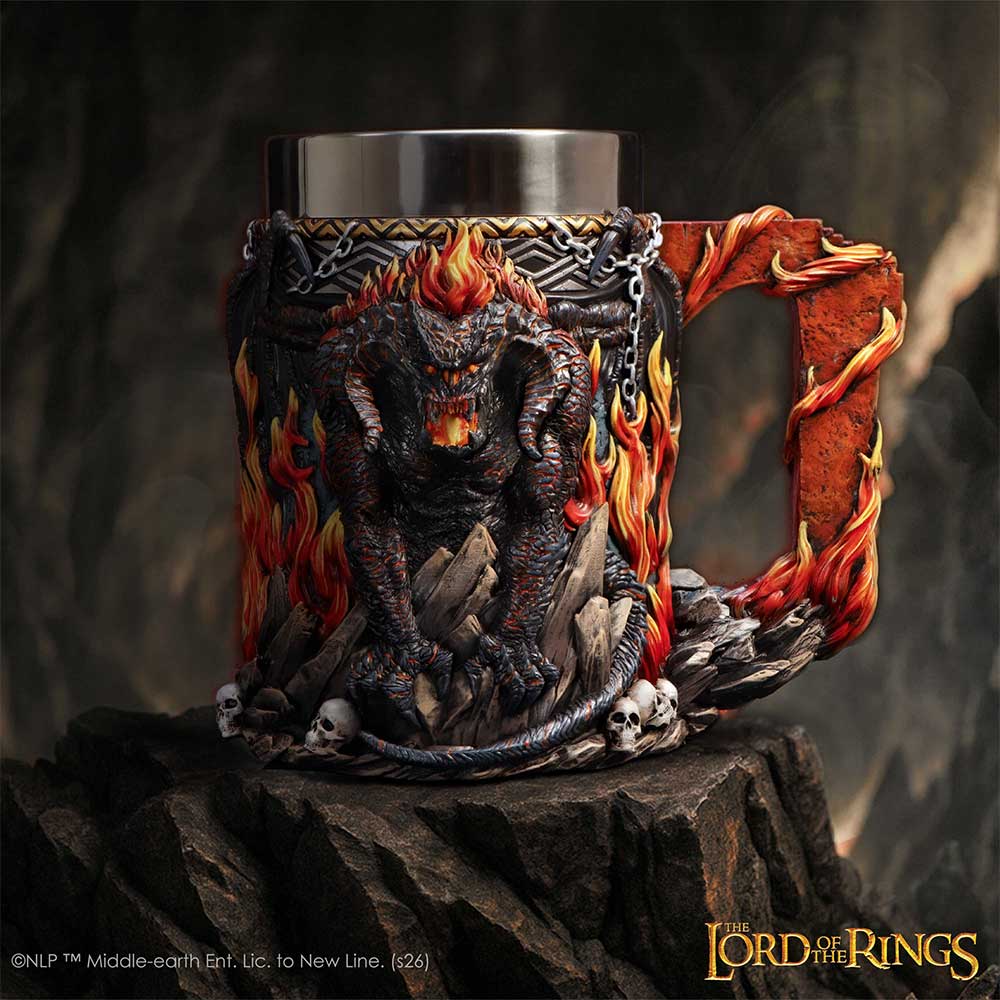 Lord of the Rings Balrog Tankard 18cm Drinking Mug 7