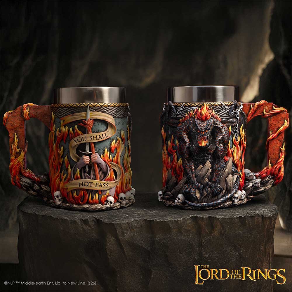 Lord of the Rings Balrog Tankard 18cm Drinking Mug 8