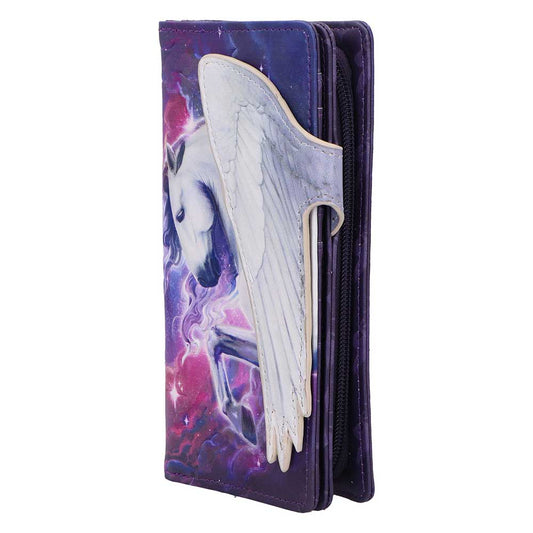 Mythical Flight Embossed Purse 18.5cm 2