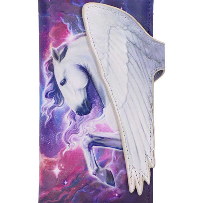Mythical Flight Embossed Purse 18.5cm 5