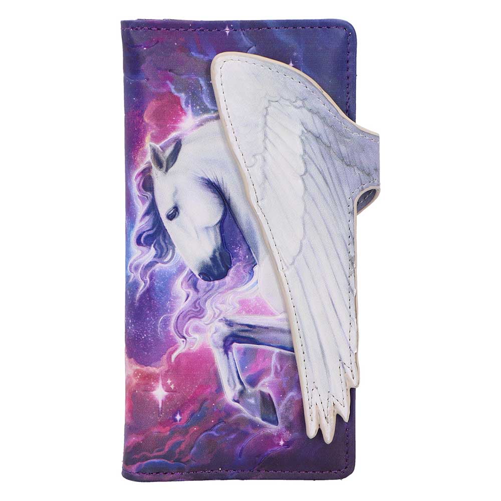 Mythical Flight Embossed Purse 18.5cm 1