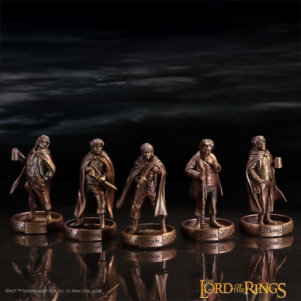 The Lord of the Rings Hobbits of the Shire Figurine Set 7.2cm 7
