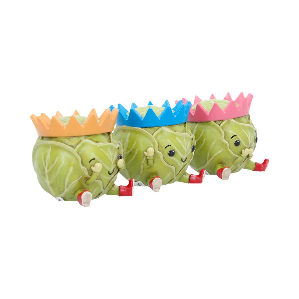 Three Wise Sprouts Figurine Set 5.2cm