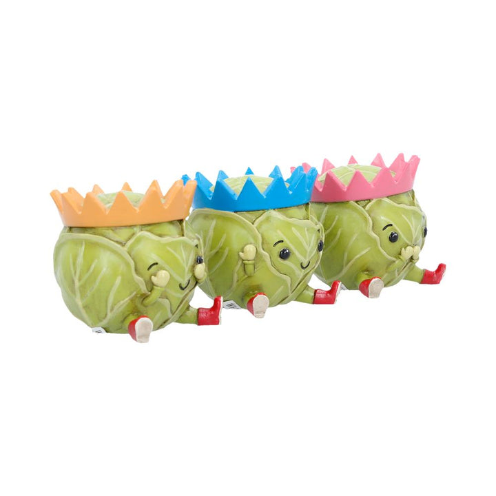 Three Wise Sprouts Figurine Set 5.2cm