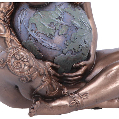 Mother Earth Art Bronze Figurine 16.8cm 6
