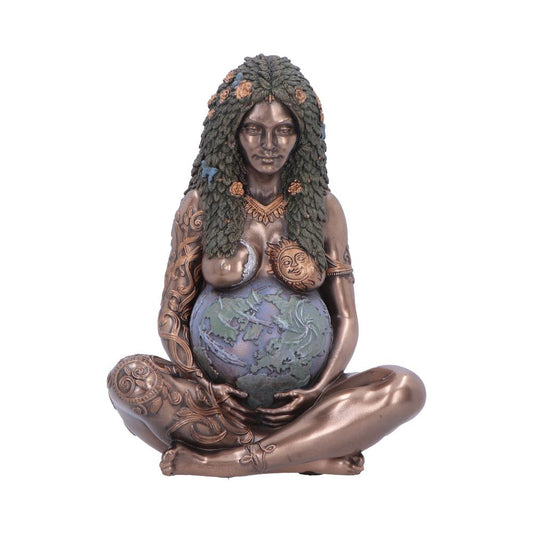 Mother Earth Art Bronze Figurine 16.8cm 1