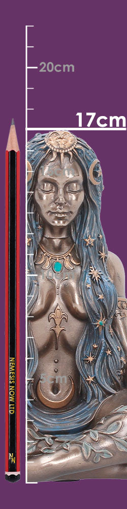 Celestial Goddess Art Bronze Figurine 17cm 8