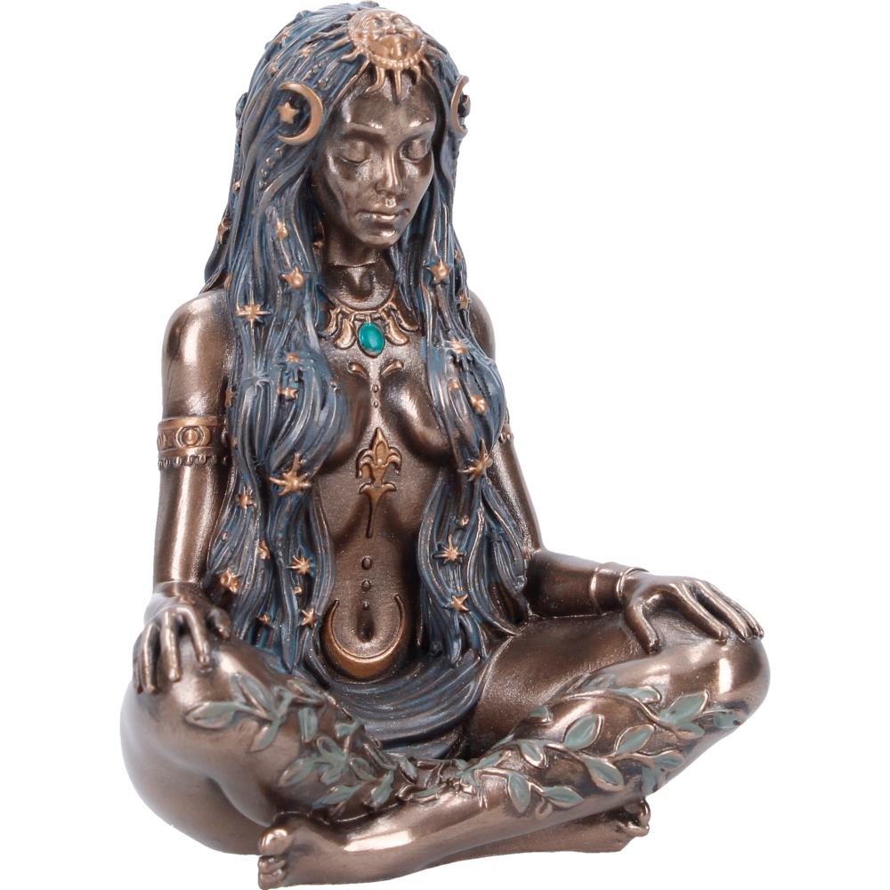 Celestial Goddess Mini Bronze Figurine 8.3cm 5