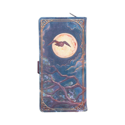 Moonlit Flight Embossed Purse 18.5cm 4