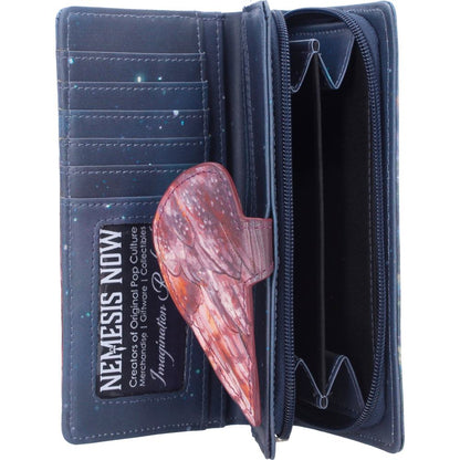 Moonlit Flight Embossed Purse 18.5cm 5