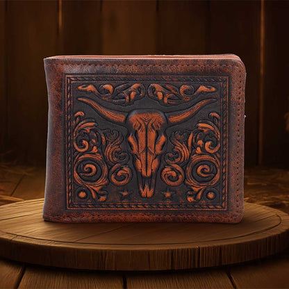 Wild West Embossed Wallet 9.5cm 7