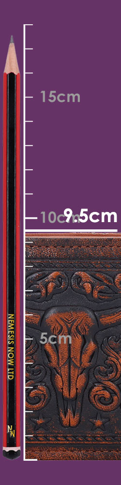 Wild West Embossed Wallet 9.5cm 8