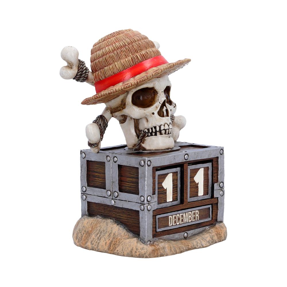 One Piece Luffy Jolly Roger Perpetual Calendar 15.8cm 4