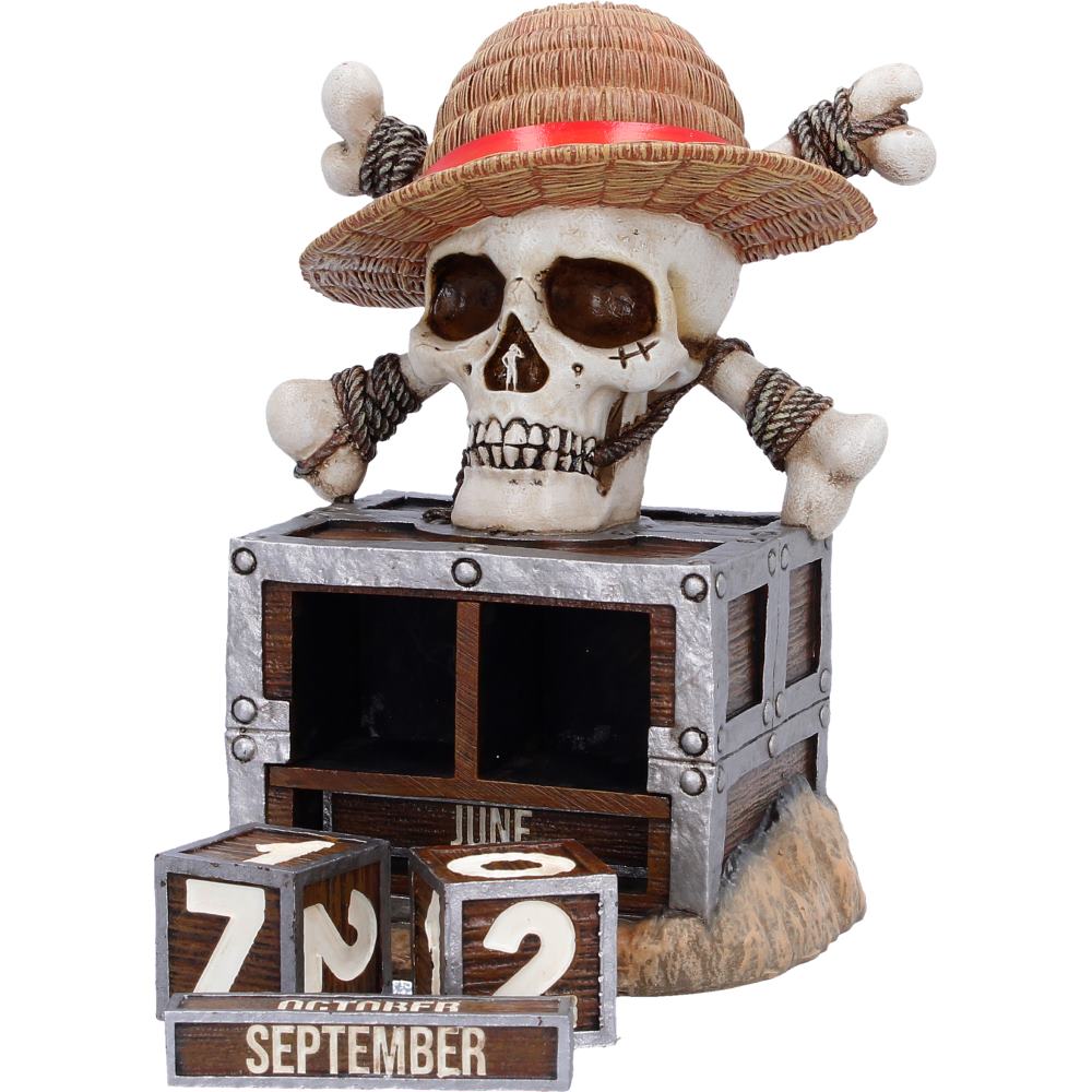 One Piece Luffy Jolly Roger Perpetual Calendar 15.8cm 5