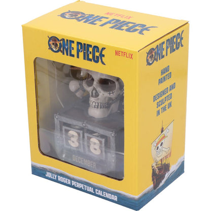 One Piece Luffy Jolly Roger Perpetual Calendar 15.8cm 6