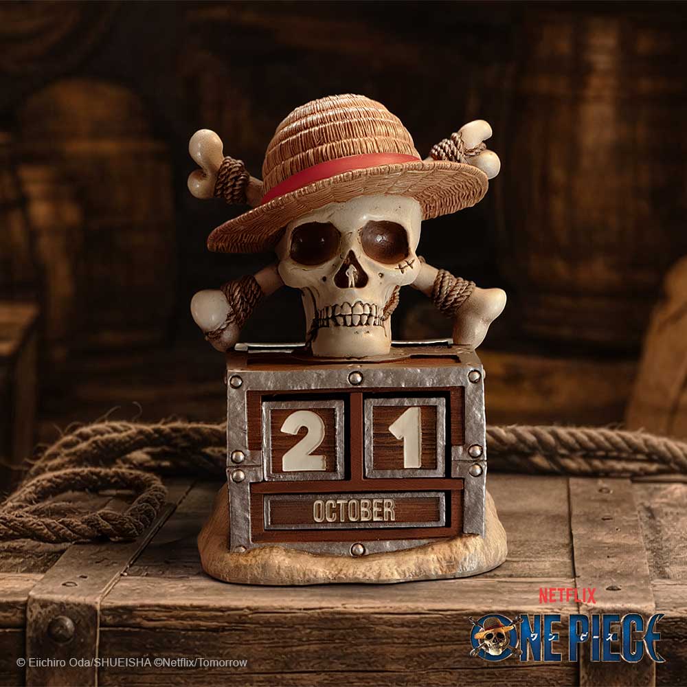 One Piece Luffy Jolly Roger Perpetual Calendar 15.8cm 7