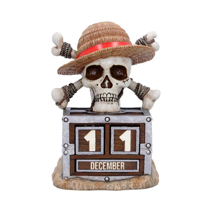 One Piece Luffy Jolly Roger Perpetual Calendar 15.8cm 1