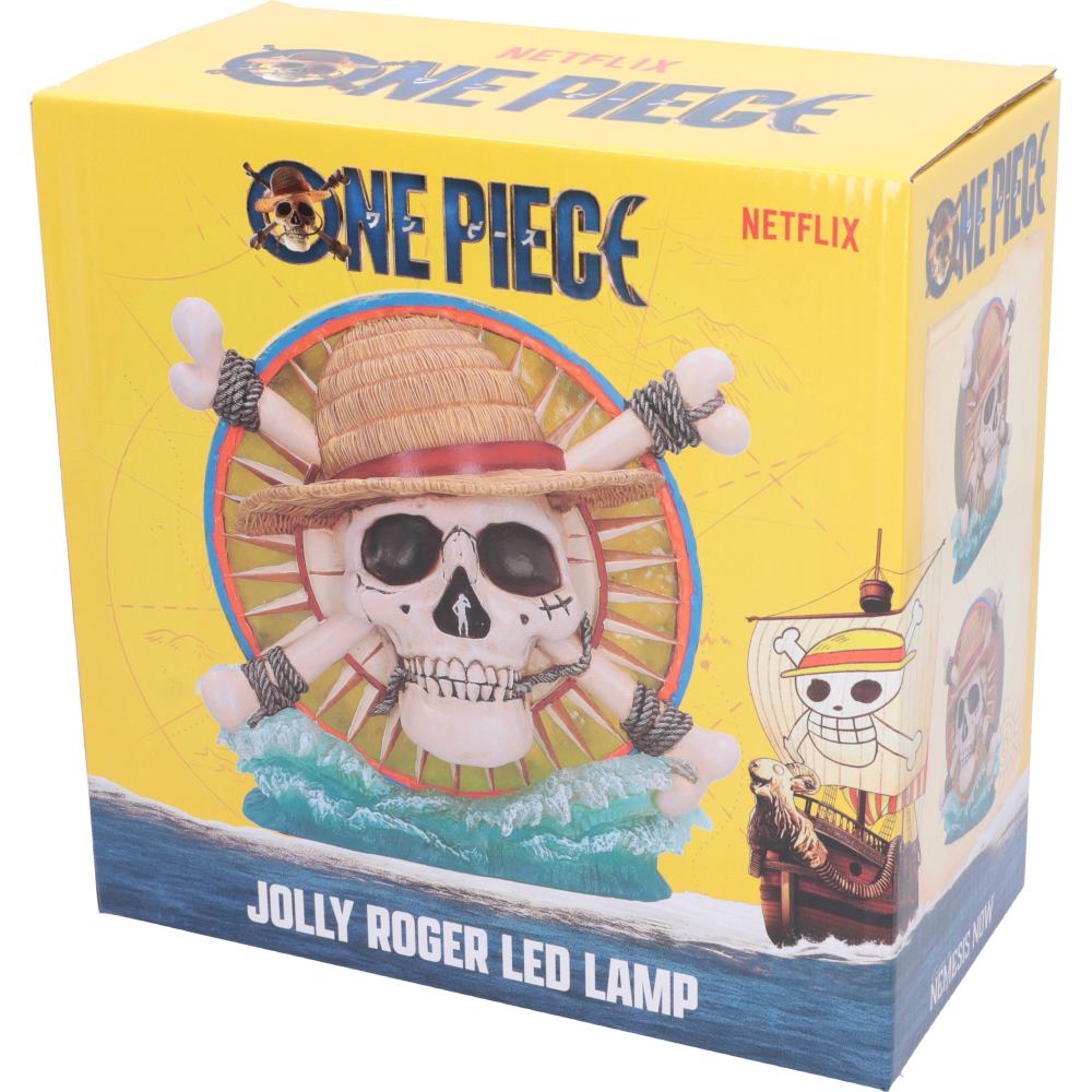 One Piece Luffy Jolly Roger LED Lamp 20.2cm 6