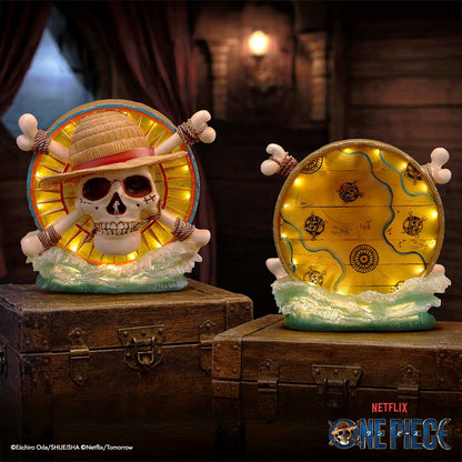 One Piece Luffy Jolly Roger LED Lamp 20.2cm 8