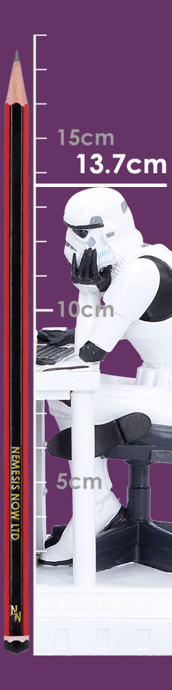 Officially Licensed Stormtrooper Slave to the Wage Figurine 13.7cm 9