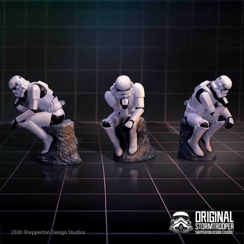Stormtrooper Overthinker Figurine 12cm Officially Licensed 8