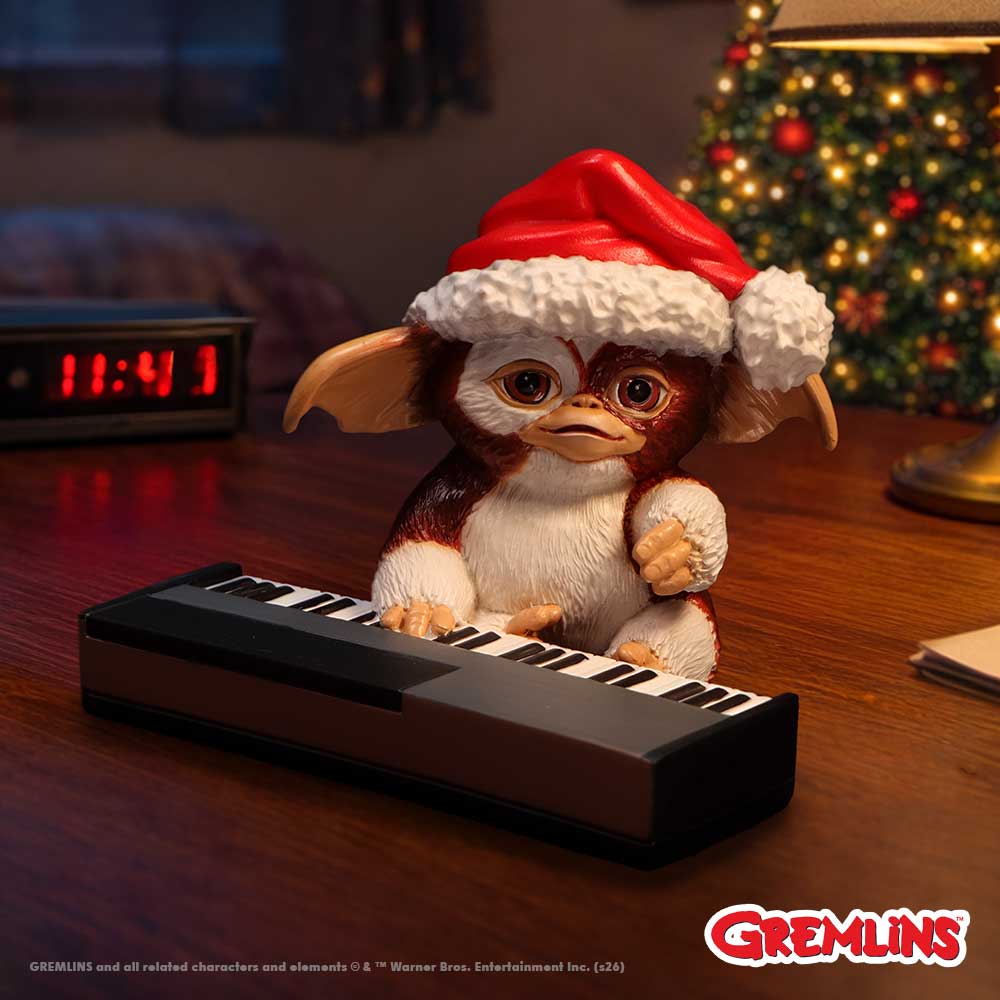 Gremlins Gizmo Jingle Piano Figurine 12cm 7