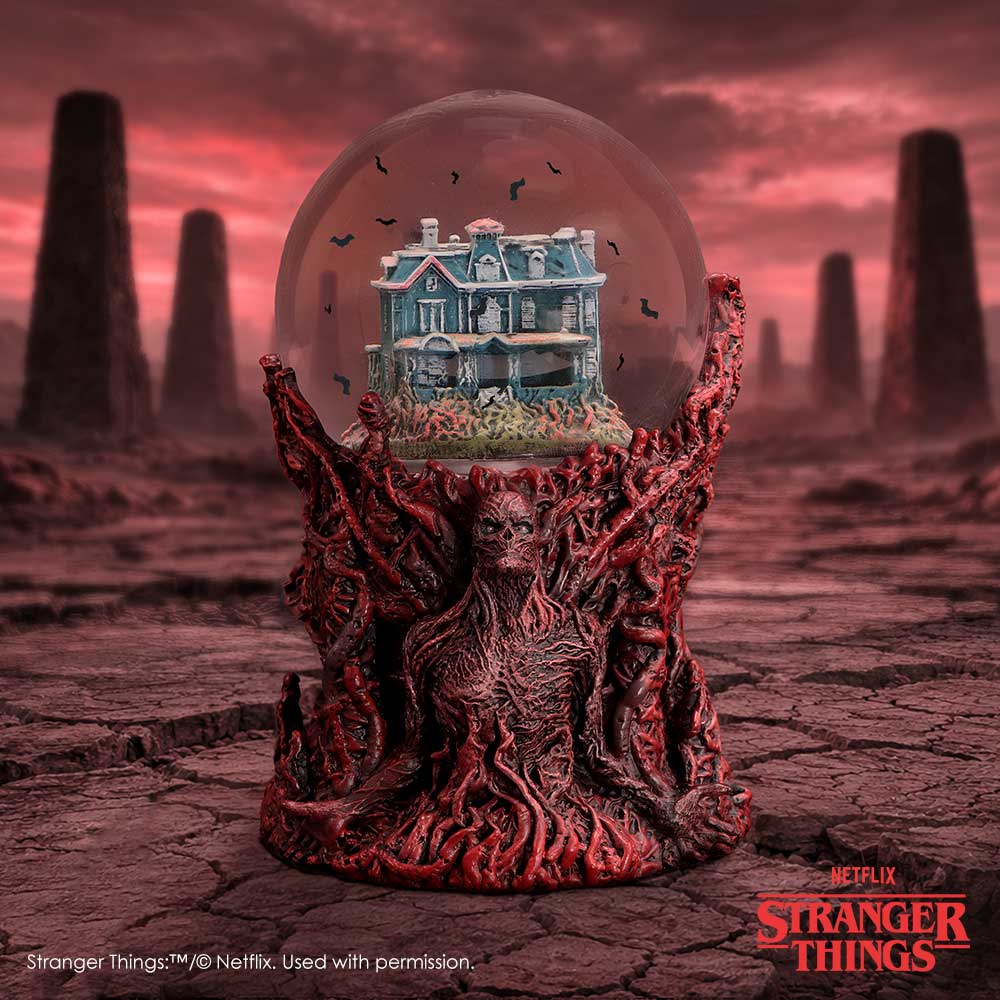 Stranger Things Vecna Motorised Snow Globe 17.7cm 7
