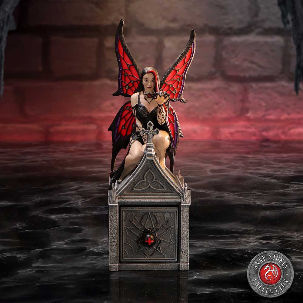 Anne Stokes Aracnafaira Trinket Box 20.6cm 8