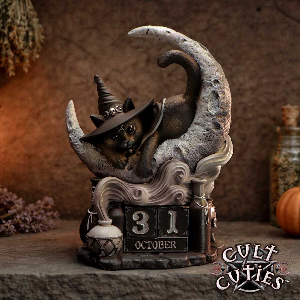 Cult Cuties Purrah Perpetual Calendar 16.2cm 7