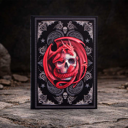Anne Stokes Skull Embrace Journal 17.7cm 7