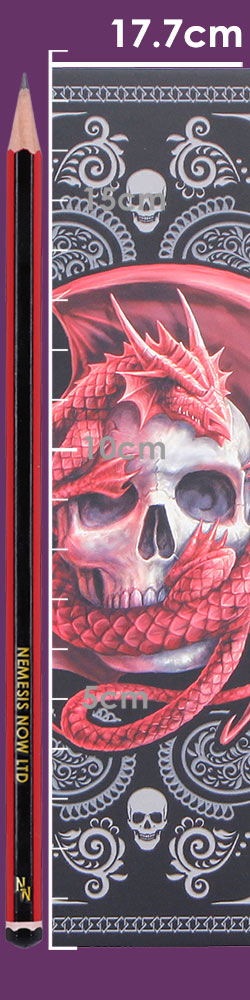 Anne Stokes Skull Embrace Journal 17.7cm