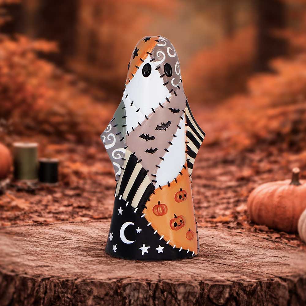 Boo-Who Patch Ghost Figurine 13.4cm 7