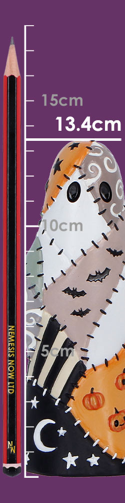 Boo-Who Patch Ghost Figurine 13.4cm 8