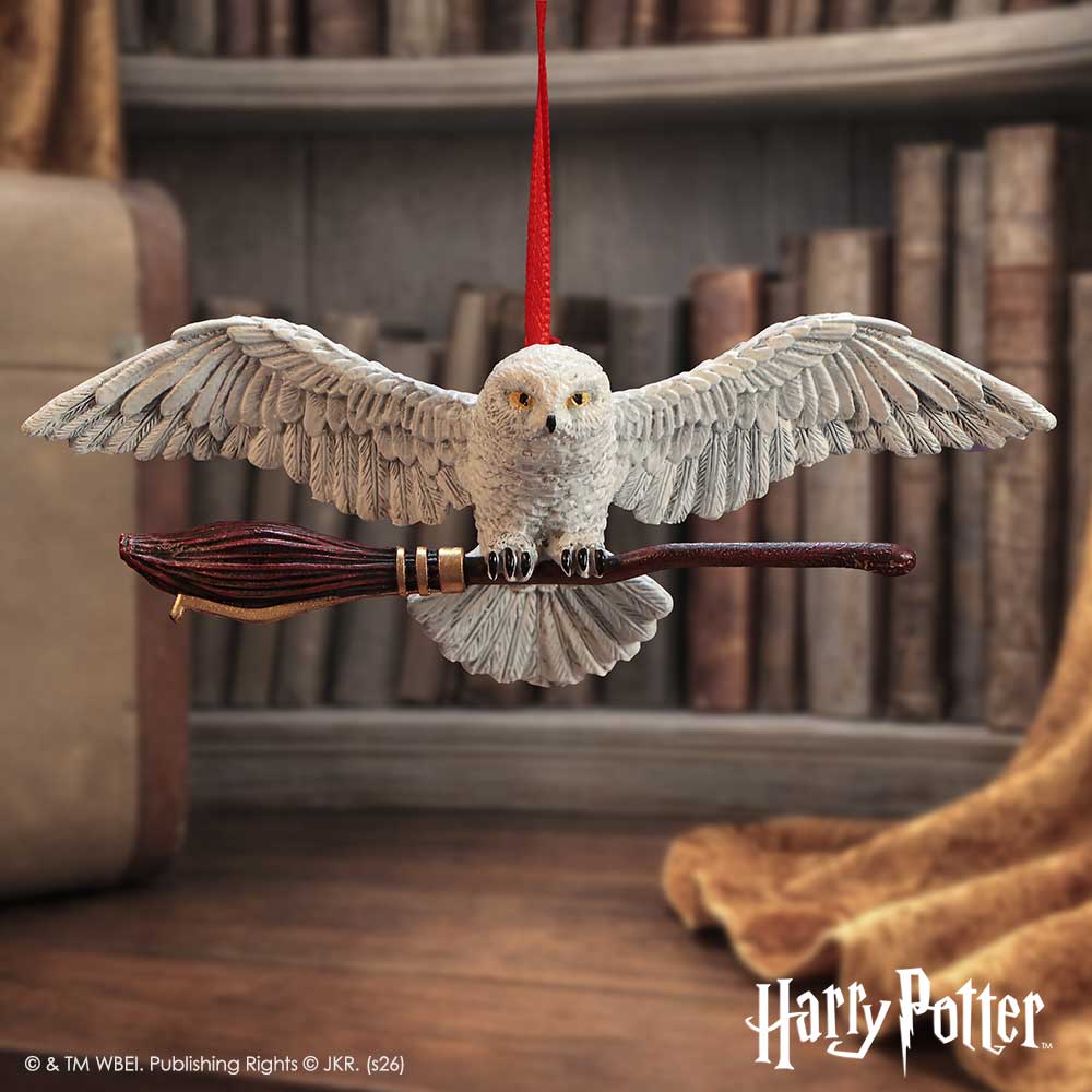 Harry Potter Hedwig in Flight Hanging Ornament 5.4cm 6