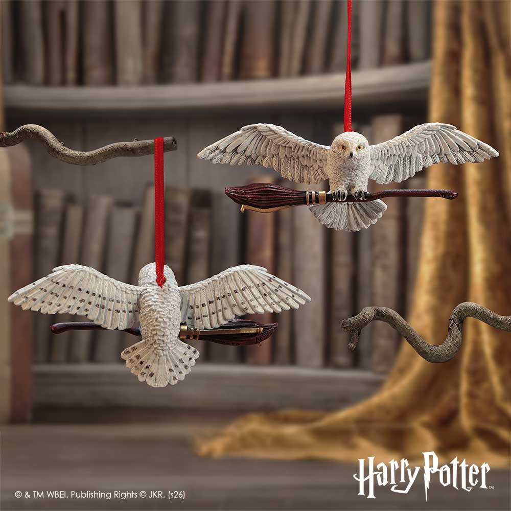 Harry Potter Hedwig in Flight Hanging Ornament 5.4cm 7