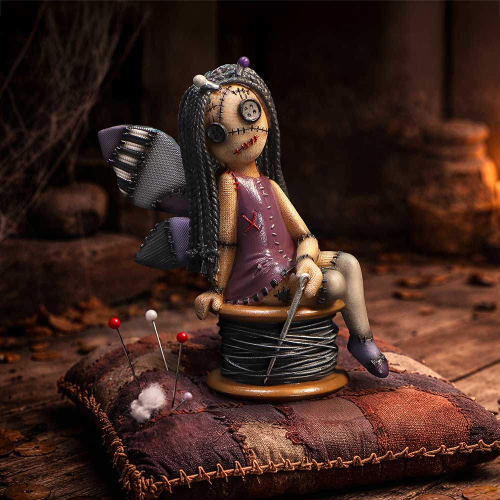 The Stitchlings Stitchy Belle Voodoo Figurine 11.4cm