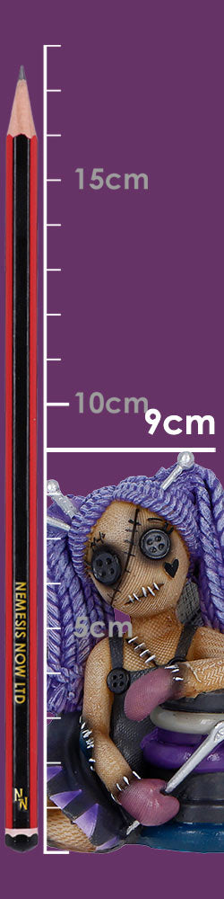 The Stitchlings Violette Hexpin Voodoo Figurine 9cm 8