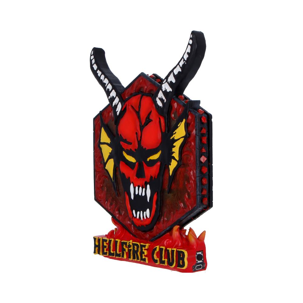 Stranger Things Hellfire Club USB Table Lamp 23.6cm 2