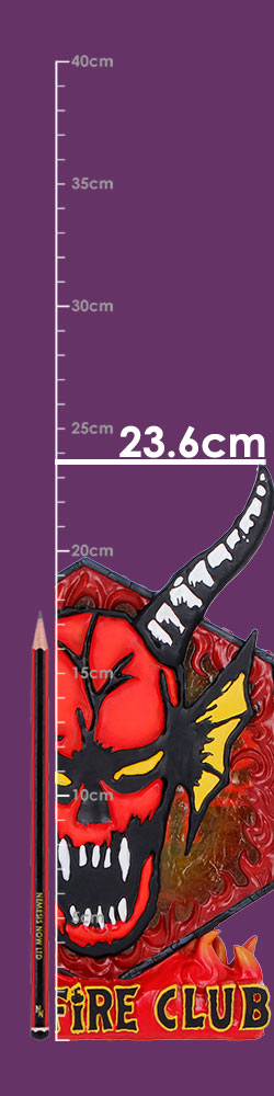 Stranger Things Hellfire Club USB Table Lamp 23.6cm