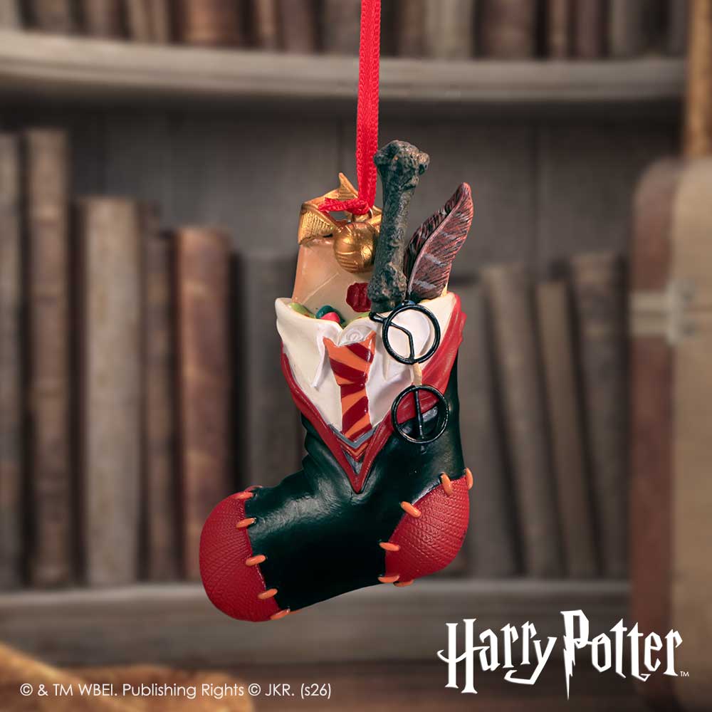 Harry Potter Harry Uniform Stocking Hanging Ornament 8.3cm 7