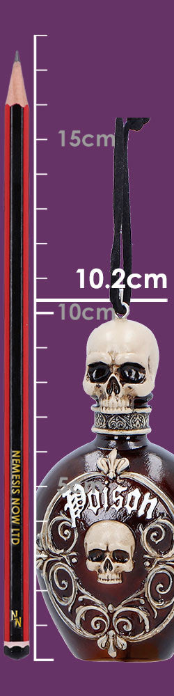 Poison Bottle Hanging Ornament 8.3cm 7