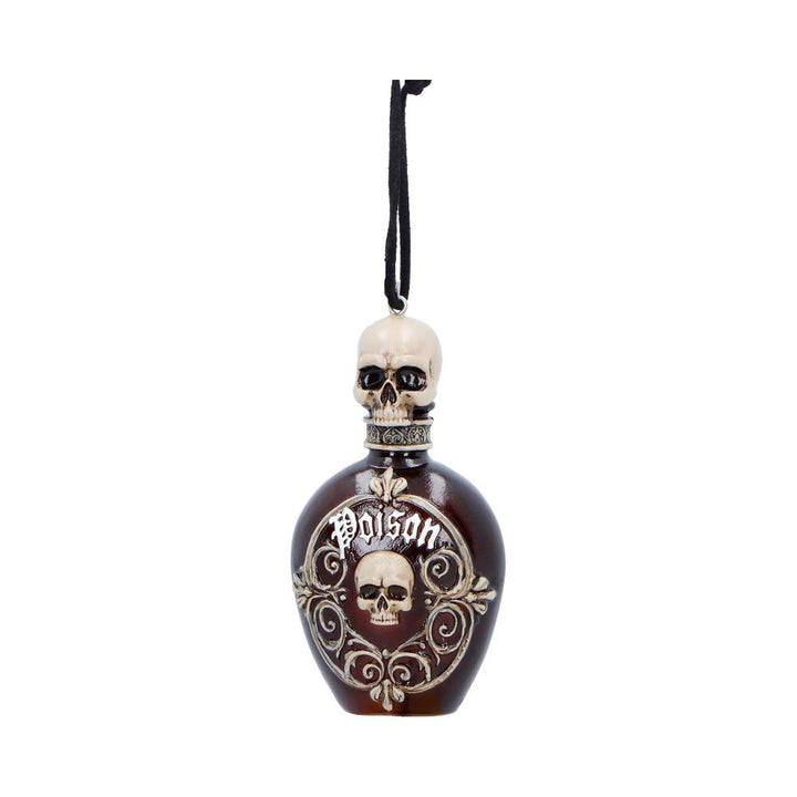Poison Bottle Hanging Ornament 8.3cm
